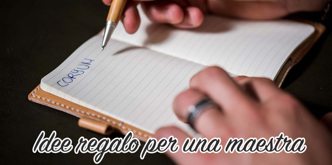 Idee Regalo Maestre Personalizzate per il Fine Anno