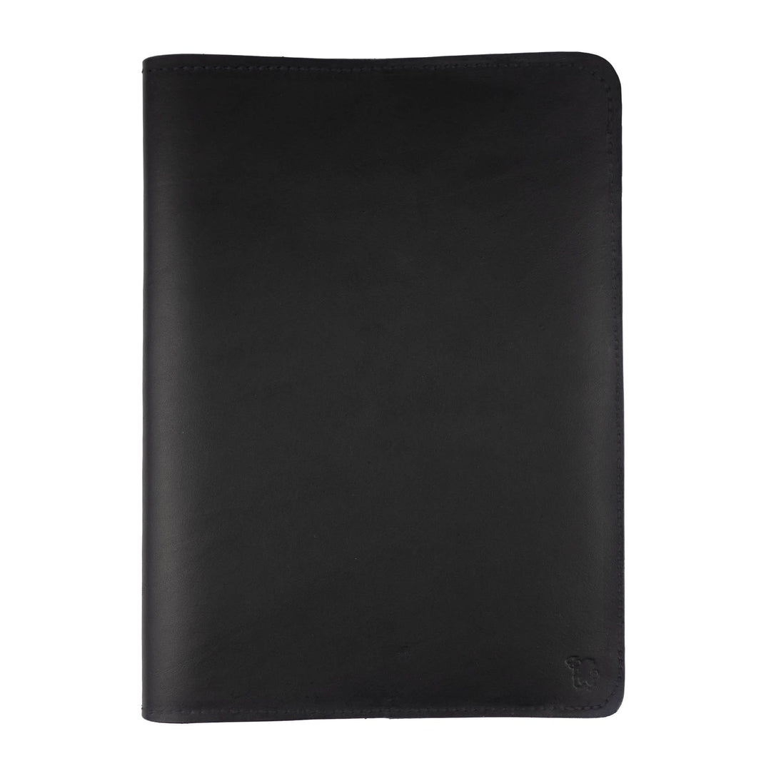 Porta agenda in pelle personalizzata formato A4  Decio#colore_nero
