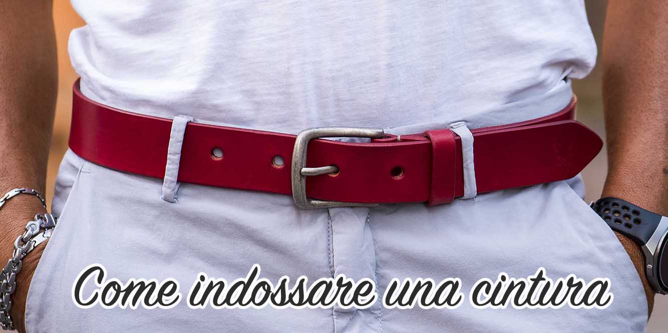 Come indossare una cintura da uomo – Pelletteria Coryum