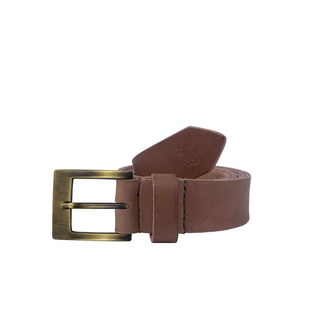 Cintura in cuoio artigianale da uomo Coryum Velthur#colore_marrone