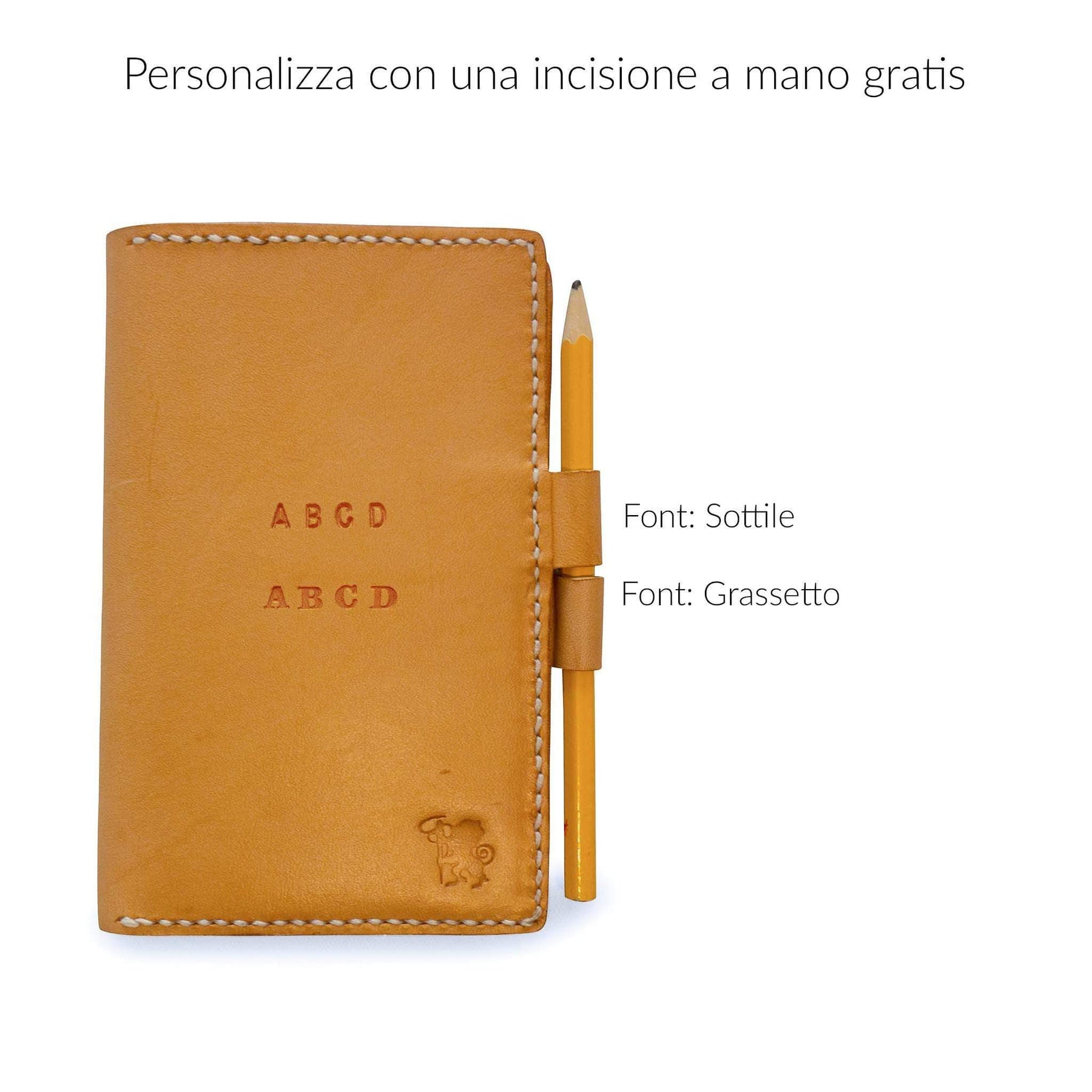 Portalicenza In Cuoio 8 Scomparti – SPADONI – Made In Italy - Foto 4